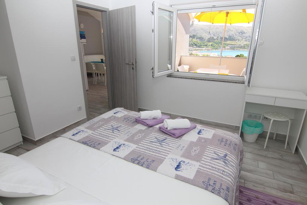 Apartment Villa Franci Pag Town Eksteriør bilde