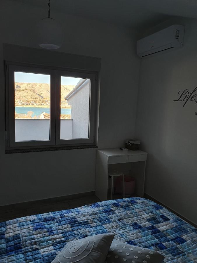 Apartment Villa Franci Pag Town Eksteriør bilde