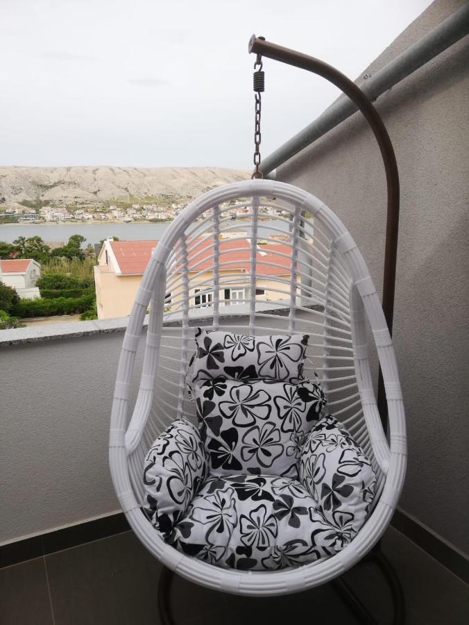 Apartment Villa Franci Pag Town Eksteriør bilde