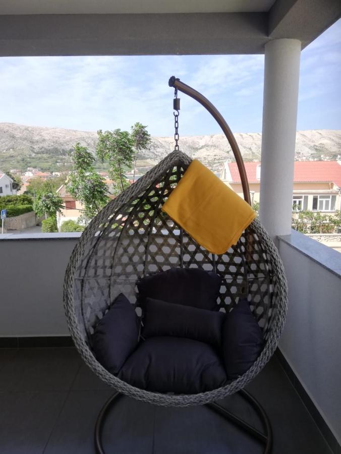 Apartment Villa Franci Pag Town Eksteriør bilde